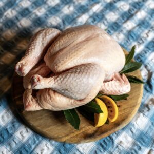 Whole oven ready Chickens Packed with giblets